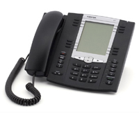 Aastra 57i desk phone popular with Asterisk PBX installations.
