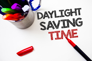 Daylight Savings time on your business phone.
