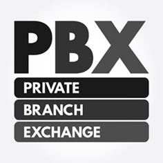 Vertical Summit PBX system for hospitality phones.