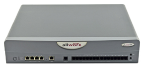 Allworx10 IP PBX switch.