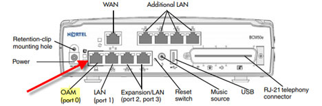 Connecting to Nortel BCM50.