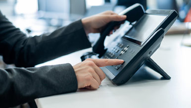 Business VoIP phone system.
