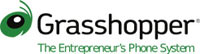 Grasshopper virtual phone system logo.