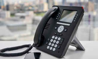 SIP compliant IP phone.