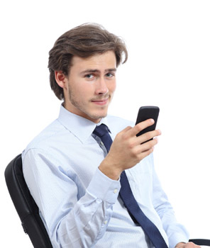 Hosted VoIP using smart phone as an extension.