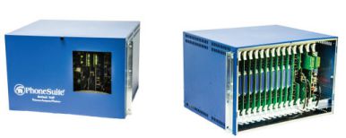 PhoneSuite Series2 VoIP PBX cabinet.