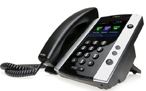 Polycom VVX 501 Media phone.