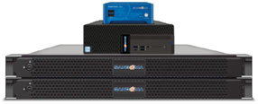 Switchvox on-premise IP-PBX servers.