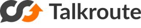 Talkroute virtual phone system logo.