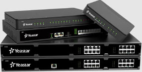 Yeastar VoIP appliances.